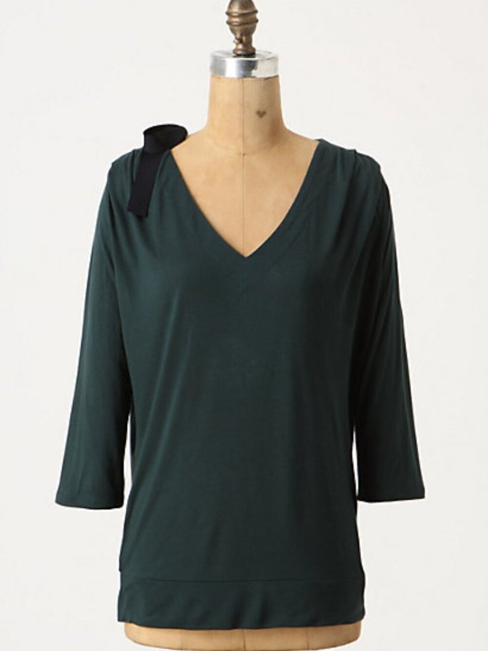 Anthropologie Green Top, M